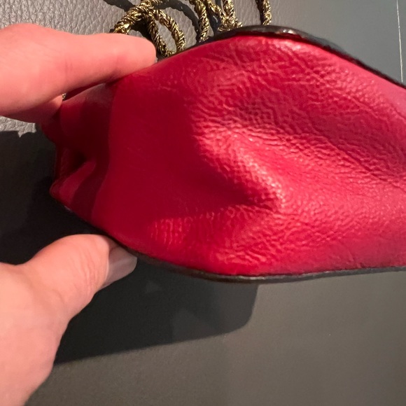 🔹CHLOE Red Leather Mini Elsie Bag - Picture 12 of 15